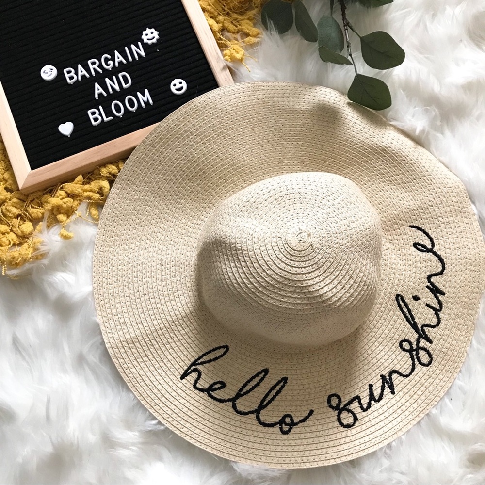 Hello Sunshine Beach Hat